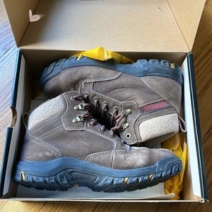 CAT Tess Steel Toe Boots - size 8